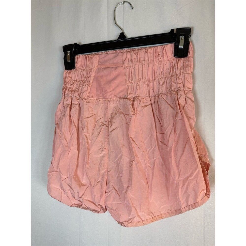 FP Movement by Free People Way Home Shorts Womens XS Pink High Rise Lined - Picture 5 of 9